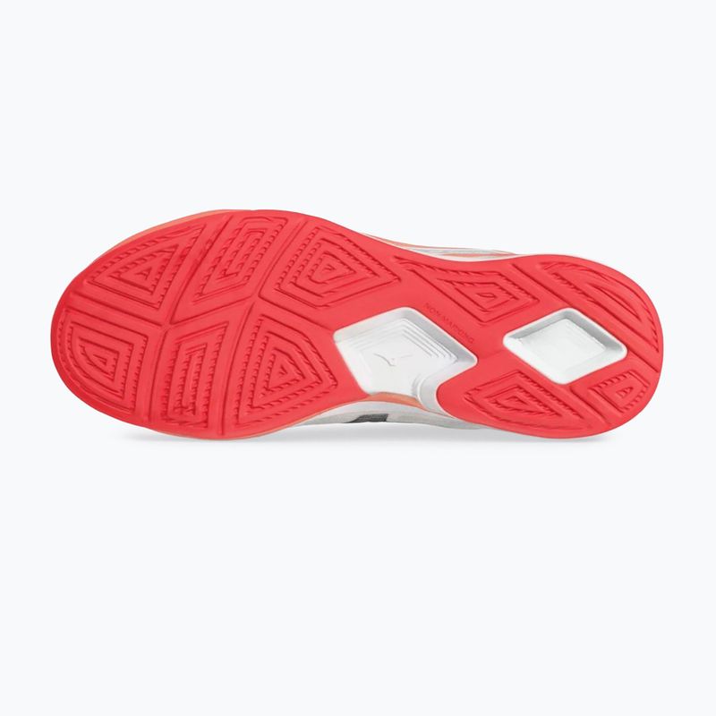 Handball shoes Mizuno Wave Stealth Elite white/lava orange 4