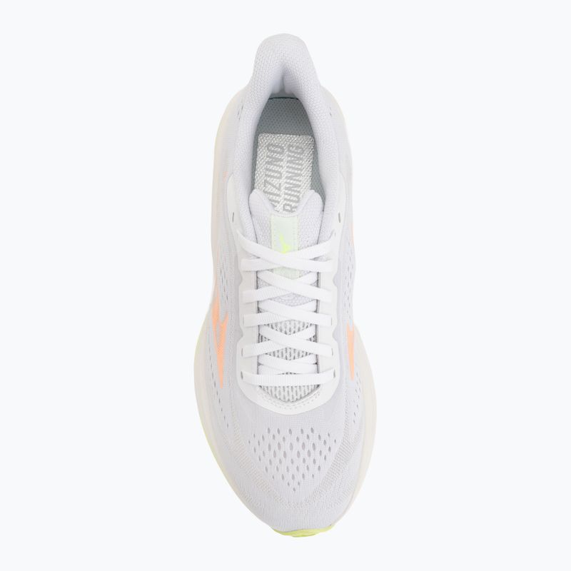 Women's running shoes Mizuno Neo Cosmo 2 white/flamingo coral/lime pulp 5