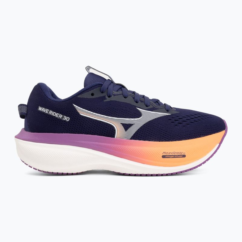 Women's running shoes Mizuno Wave Rider 30 rhodonite/white/firecracker 2