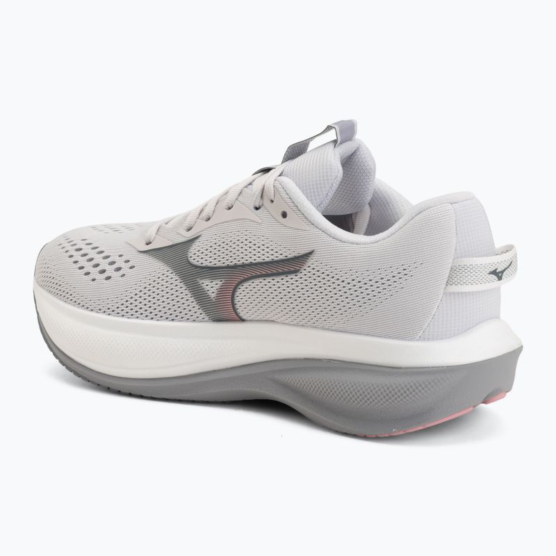 Women's running shoes Mizuno Wave Rider 30 dapple gray/dark slate/pink drink 3