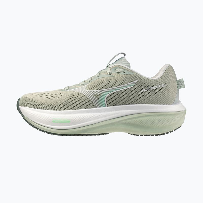 Women's running shoes Mizuno Wave Rider 30 balsam green/mentholated/white