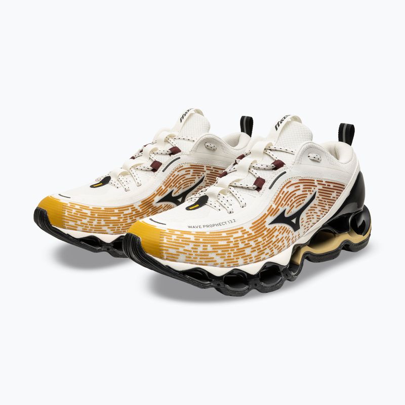 Shoes Mizuno Wave Prophecy 13.2 Harvest Gold/Black/Snow White 3
