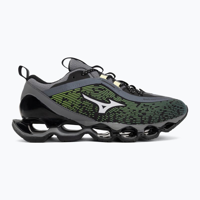 Shoes Mizuno Wave Prophecy 13.2 Green Glow/Cloudscape/Quiet Shade 2