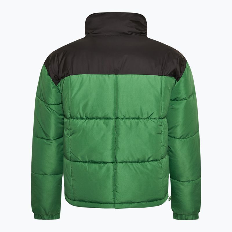 Men's Ellesse Argent Padded insulated jacket black / green 2