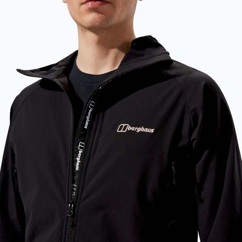 Men's softshell jacket Berghaus Skelbo black 5