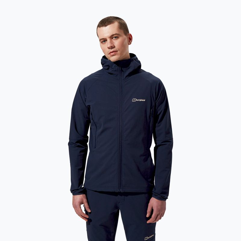 Men's softshell jacket Berghaus Skelbo dark blue