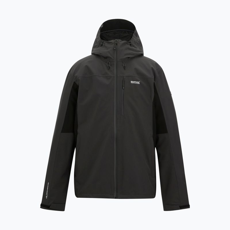 Men's softshell jacket REGATTA Birchdale II ash/black 10