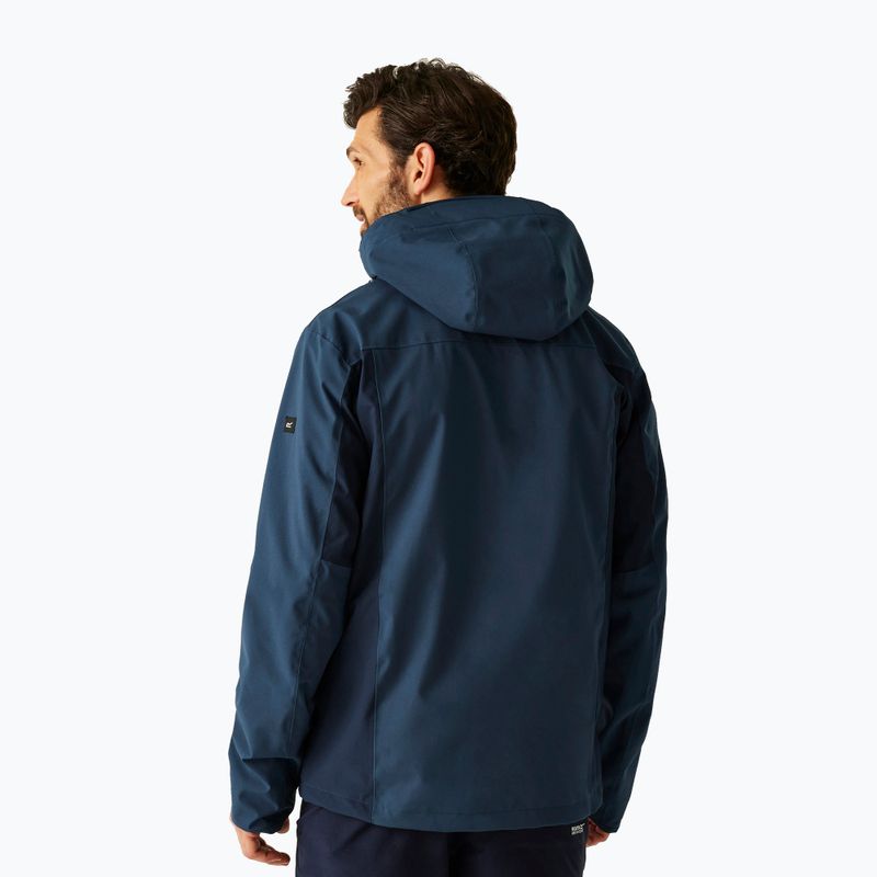 Men's softshell jacket REGATTA Birchdale II moonlight denim/navy 3