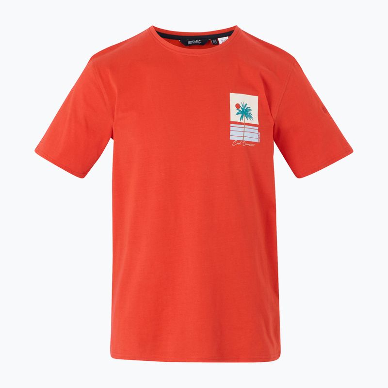 Men's T-shirt Regatta ClineIX poppy red cool summer 5