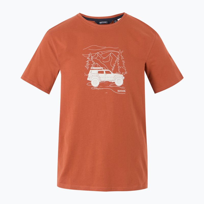 Men's T-shirt Regatta ClineIX baked clay jeep 5