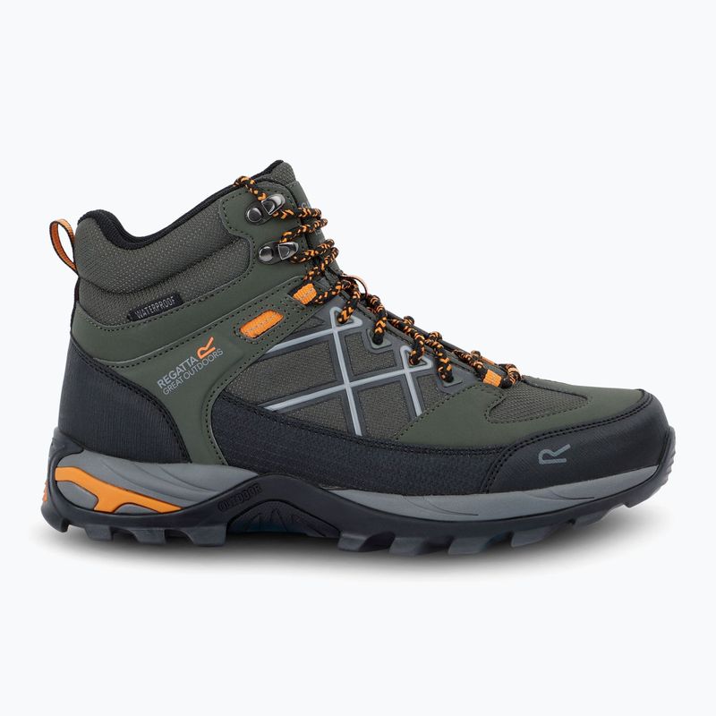 Men's hiking boots REGATTA Samaris III dark khaki/fox 2