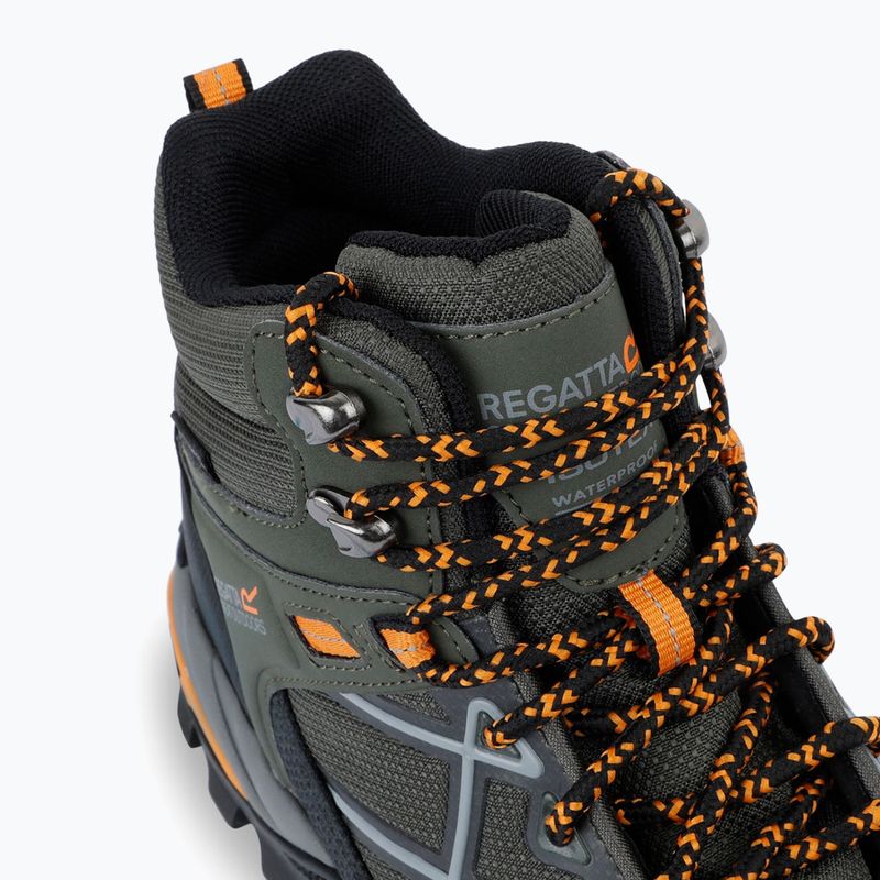 Men's trekking boots REGATTA Samaris III dark khaki/fox 16