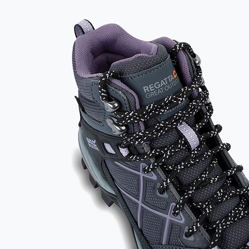 Men's hiking boots REGATTA Samaris III seal grey/purple 4