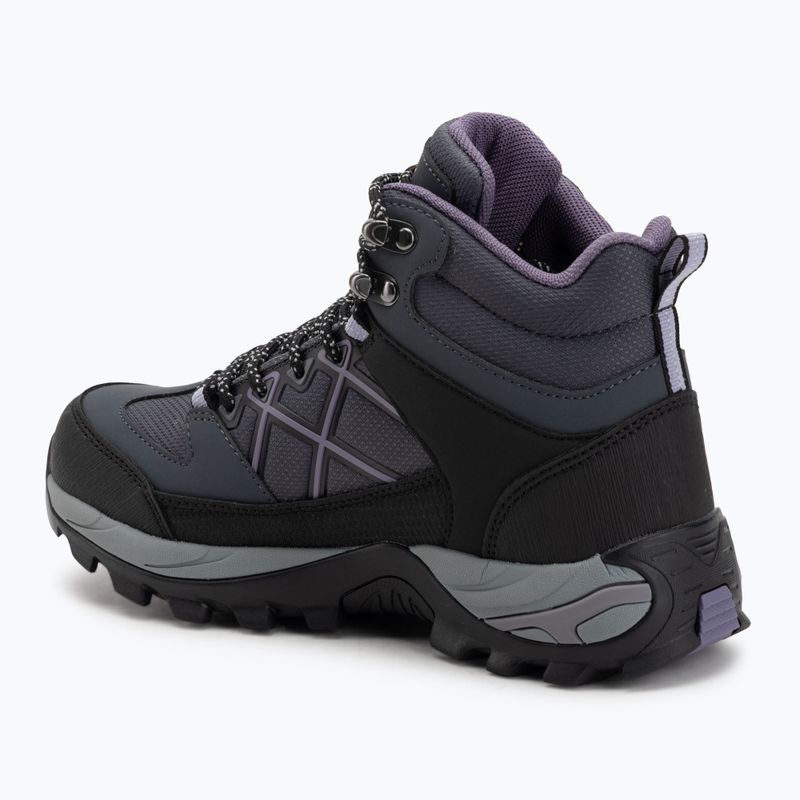 Men's trekking boots REGATTA Samaris III seal grey/purple 3