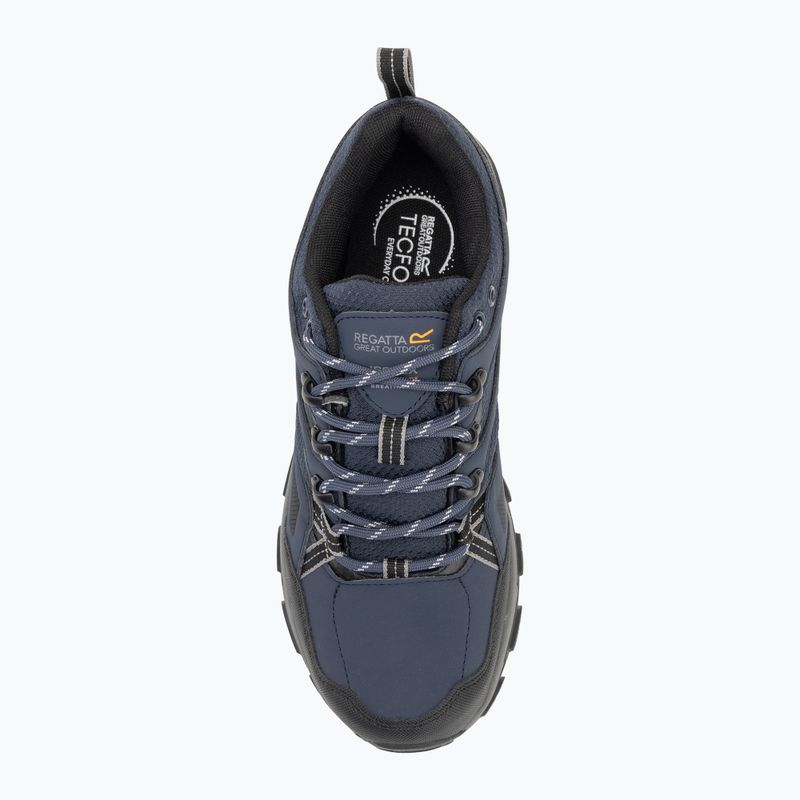 Men's trekking boots REGATTA Holcombe III Low navy/dark stee 5