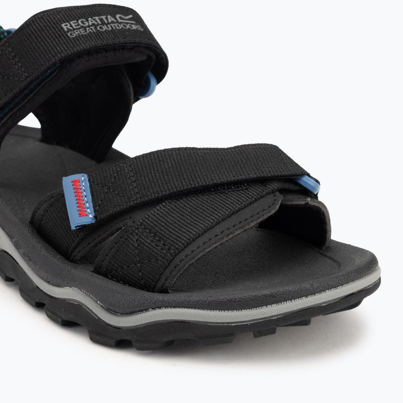 REGATTA men's sandals Blaze black/coronet blue 7