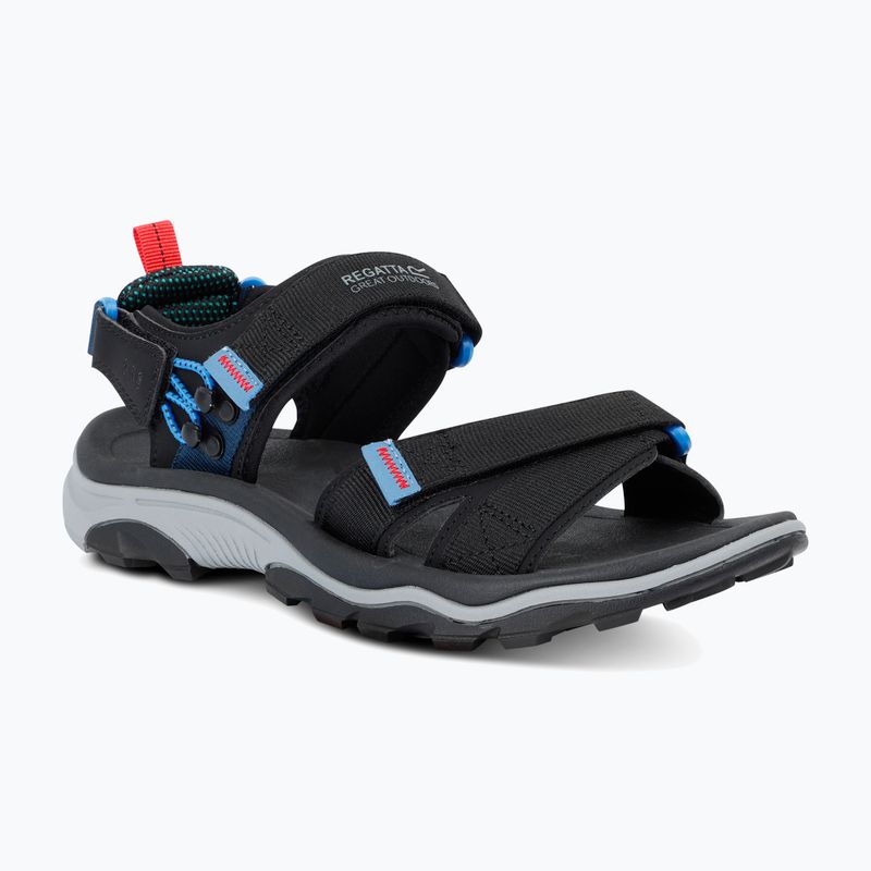 REGATTA men's sandals Blaze black/coronet blue 8