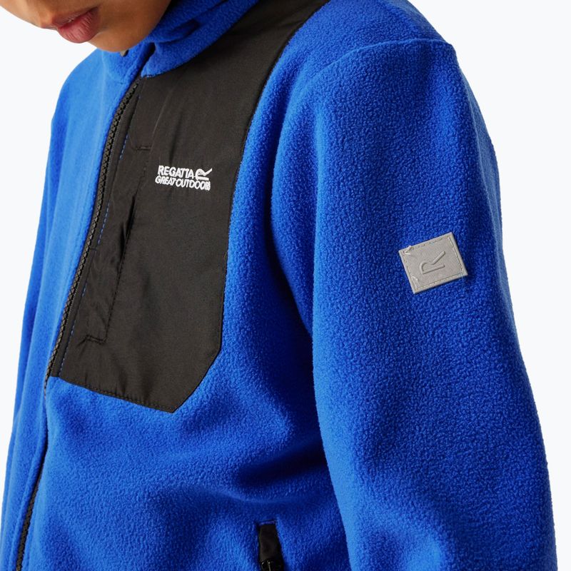 Children's fleece hoodie REGATTA Frankie Full Zip olympian blue 4