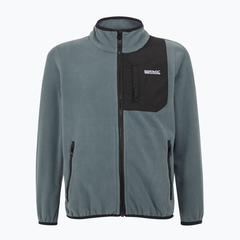 Children's REGATTA Frankie Full Zip fleece sweatshirt stormy weather 5