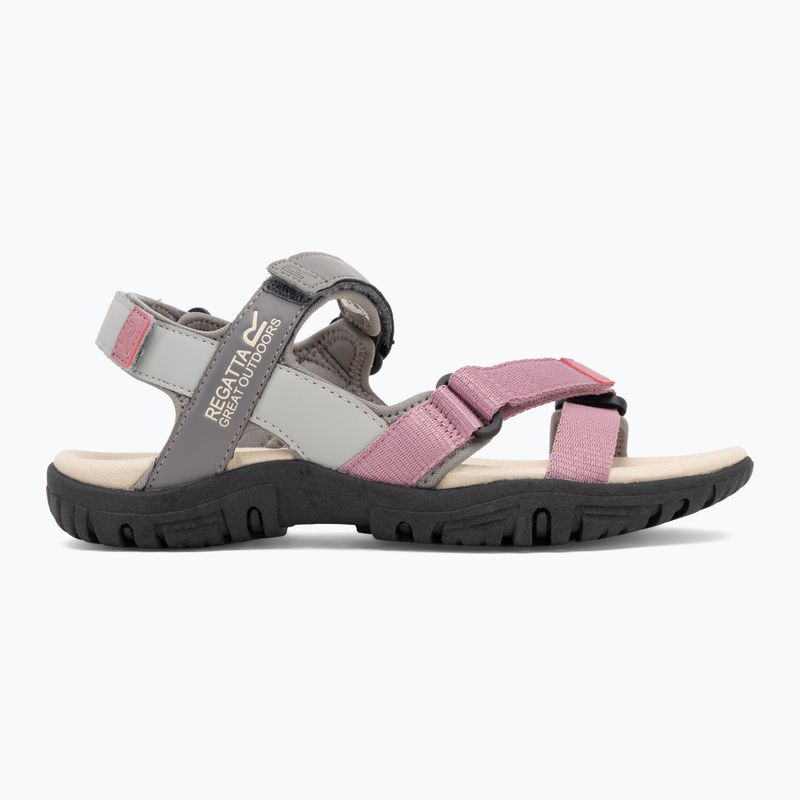 Women's REGATTA Santa Clara II sandals grey/lilac 2