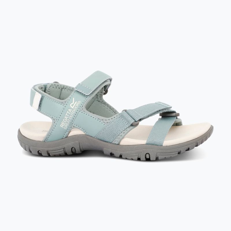REGATTA Santa Clara II women's sandals glacier green /light vanilla 2