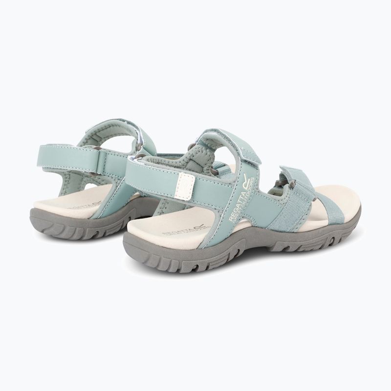 REGATTA Santa Clara II women's sandals glacier green /light vanilla 4