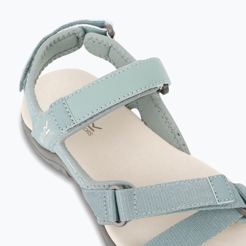 REGATTA Santa Clara II women's sandals glacier green /light vanilla 7
