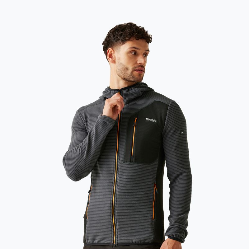 Men's sweatshirt REGATTA Lakewright ash/black