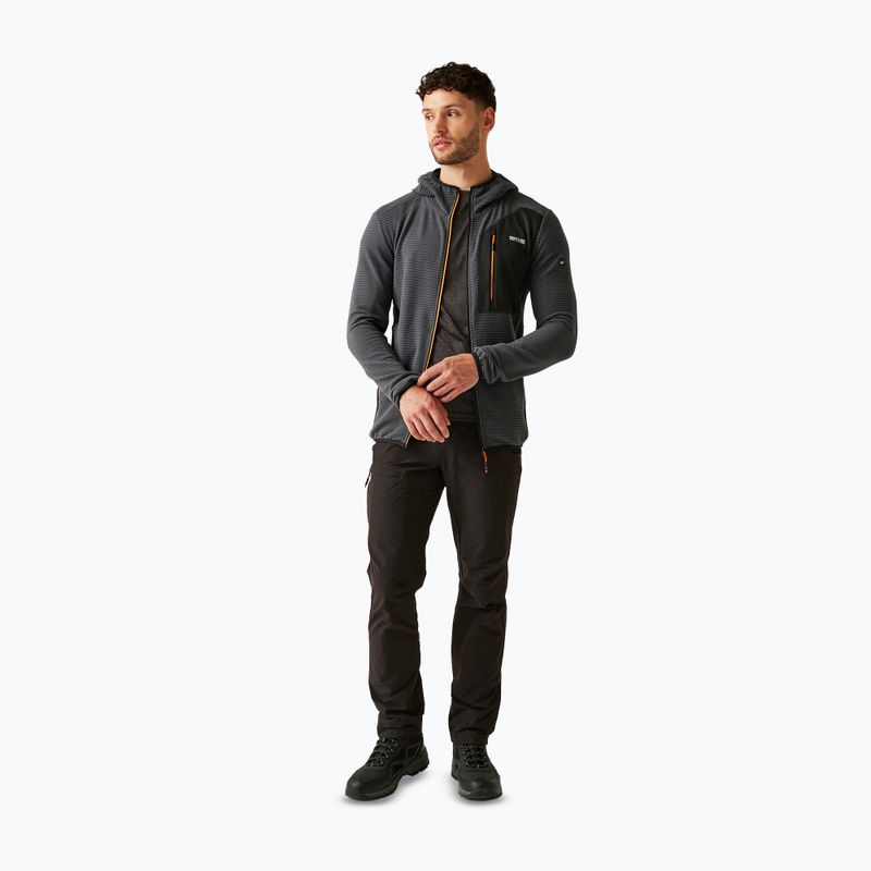 Men's sweatshirt REGATTA Lakewright ash/black 2