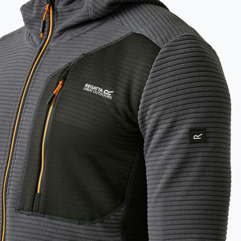 Men's sweatshirt REGATTA Lakewright ash/black 4