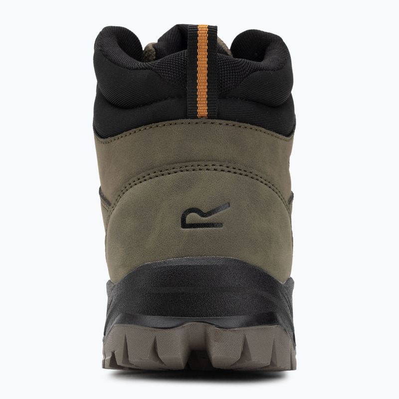 Men's trekking boots REGATTA Blake olive night/pumpkin spice 6