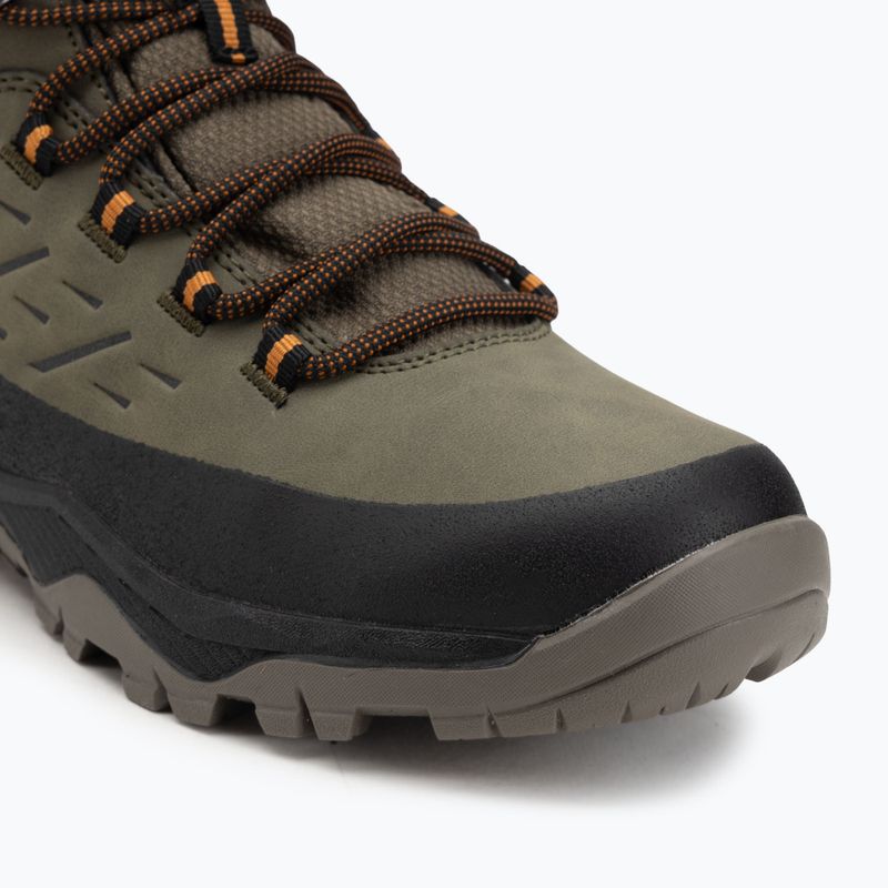 Men's trekking boots REGATTA Blake olive night/pumpkin spice 7