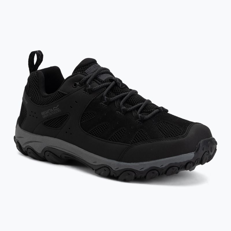 Men's trekking boots REGATTA Edgepoint IV Low black/granit