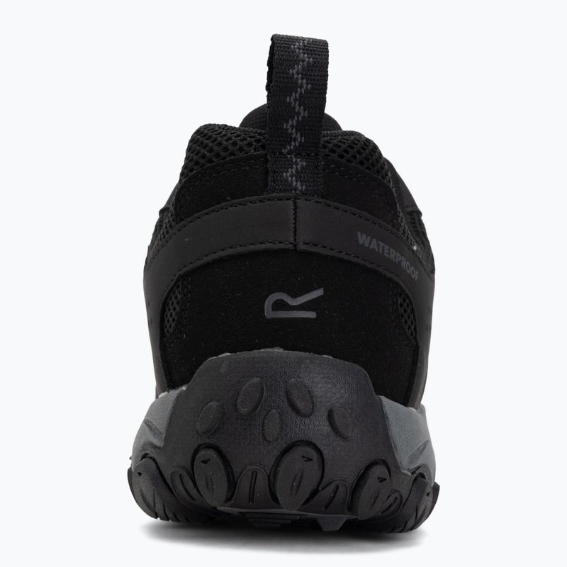 Men's trekking boots REGATTA Edgepoint IV Low black/granit 6