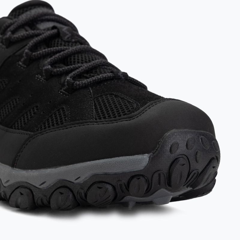 Men's trekking boots REGATTA Edgepoint IV Low black/granit 7