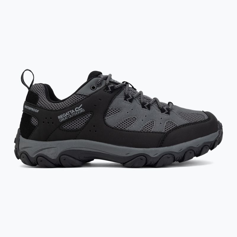 Men's trekking boots REGATTA Edgepoint IV Low granite/dark steel 2