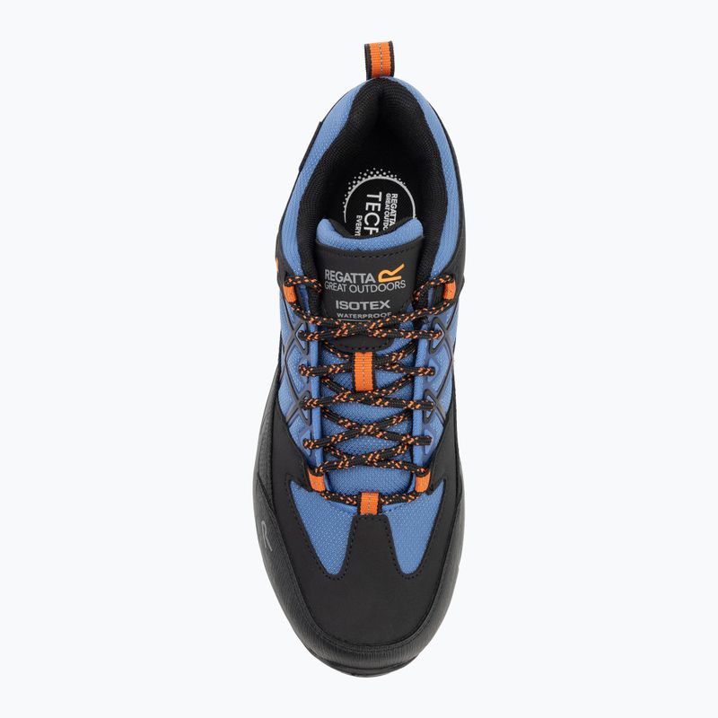 REGATTA men's trekking boots Samaris III Low olympian blue/black/tango 5