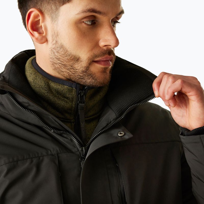 Men's rain jacket REGATTA Marron black 5