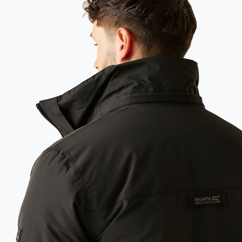 Men's rain jacket REGATTA Marron black 6