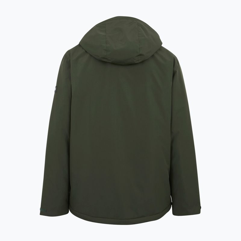 Men's rain jacket REGATTA Sterlings dark khaki/black 10