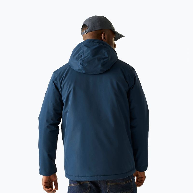 Men's rain jacket REGATTA Sterlings moonlight denim/navy 3