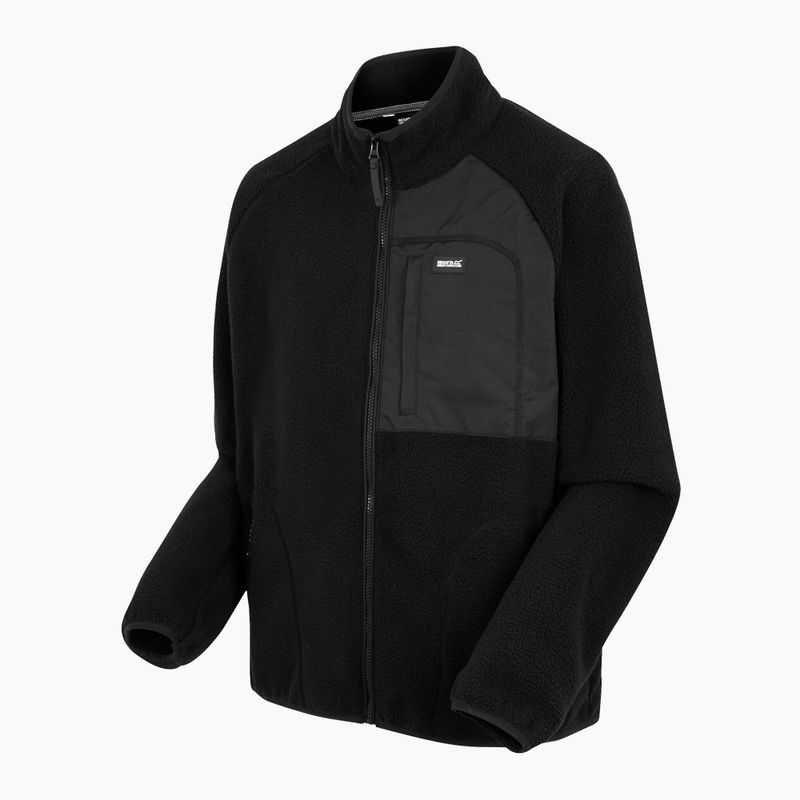 Men's fleece jacket REGATTA Frankie Borg black 7