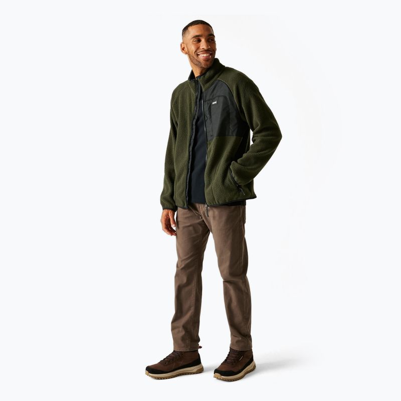 Men's fleece jacket REGATTA Frankie Borg dark khaki 2