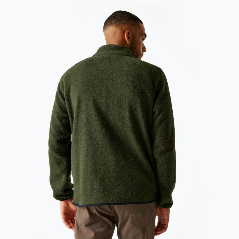 Men's fleece jacket REGATTA Frankie Borg dark khaki 3