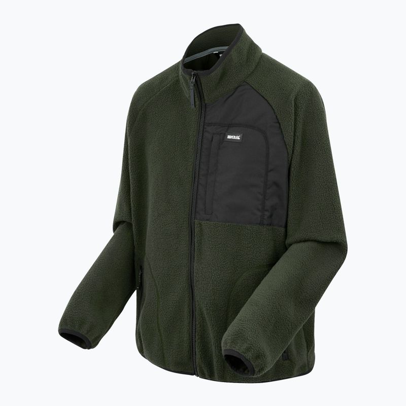 Men's fleece jacket REGATTA Frankie Borg dark khaki 7