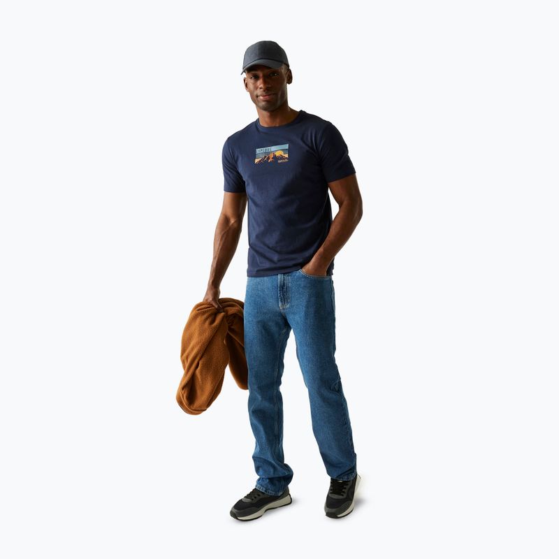 Men's T-shirt Regatta ClineIX navy explore 2