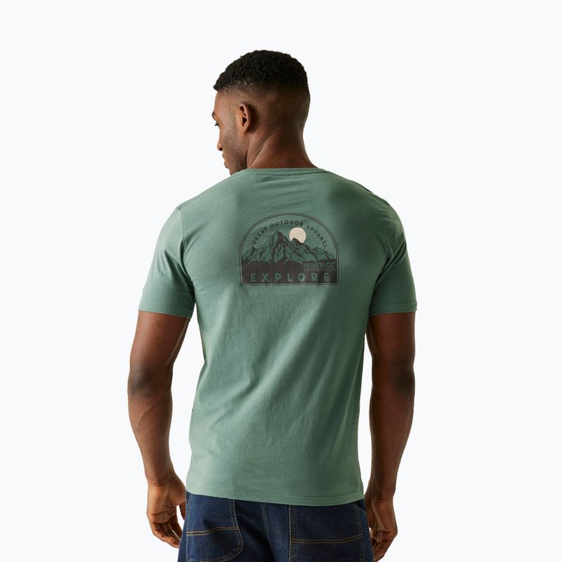 Men's T-shirt REGATTA ClineIX spruce green 3