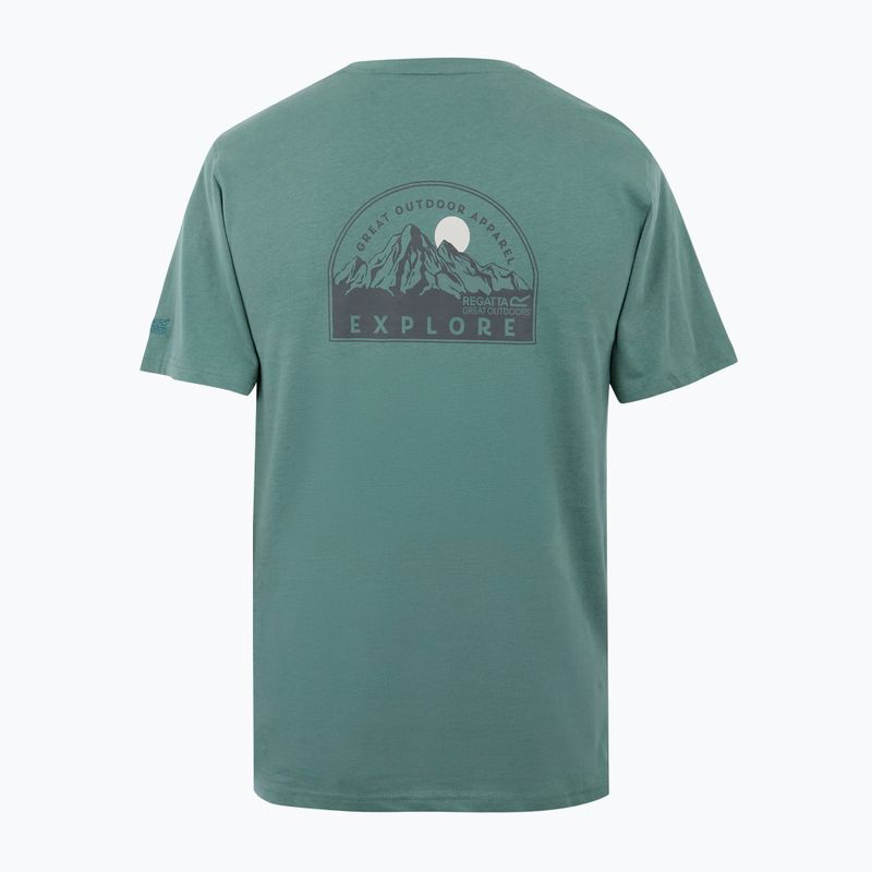 Men's T-shirt REGATTA ClineIX spruce green 7