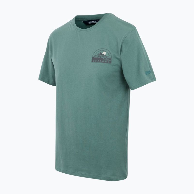 Men's T-shirt REGATTA ClineIX spruce green 8