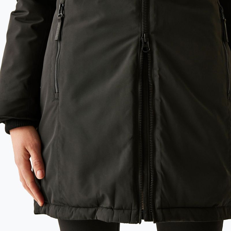 Women's rain jacket REGATTA Marron black/mocha 5